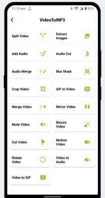 Video to Mp3 converter android App screenshot 6